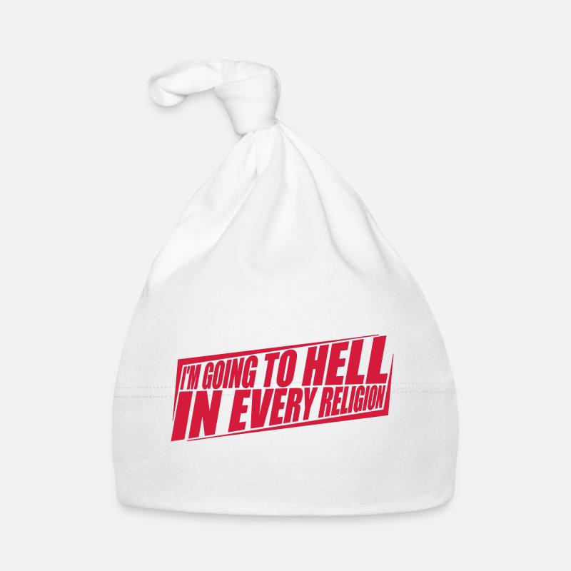 in going to hell Organic Baby Cap