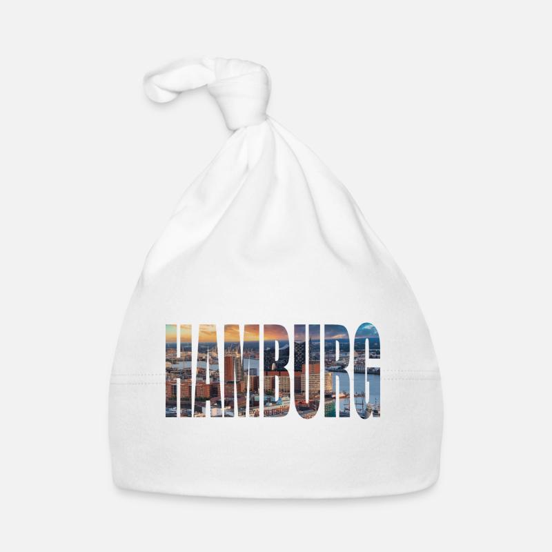 LIGNE D’HORIZON DE HAMBOURG Bonnet bio Bébé
