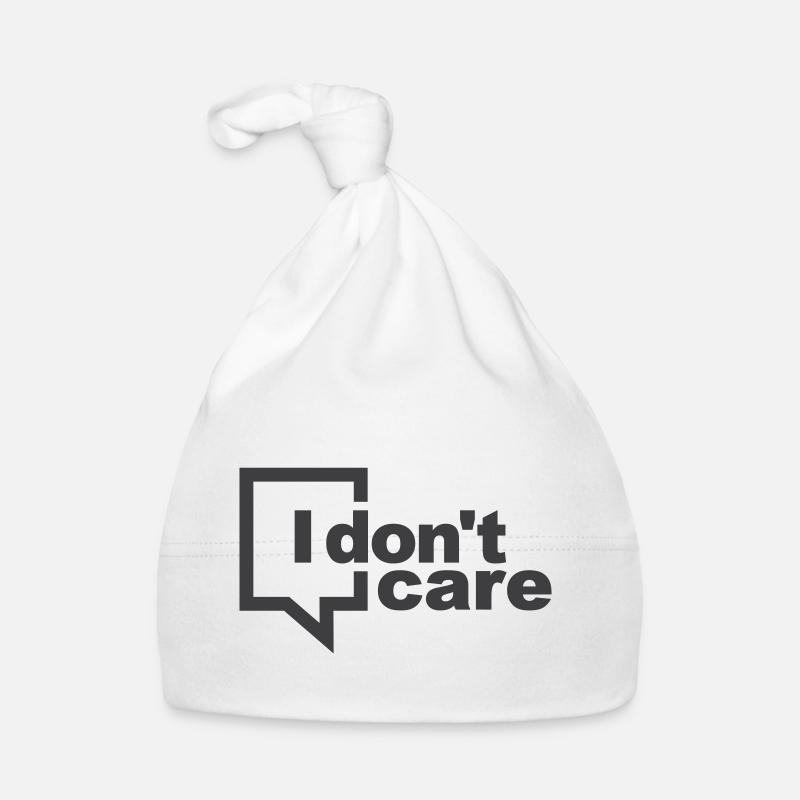 I don´t care Baby Bio-Mütze