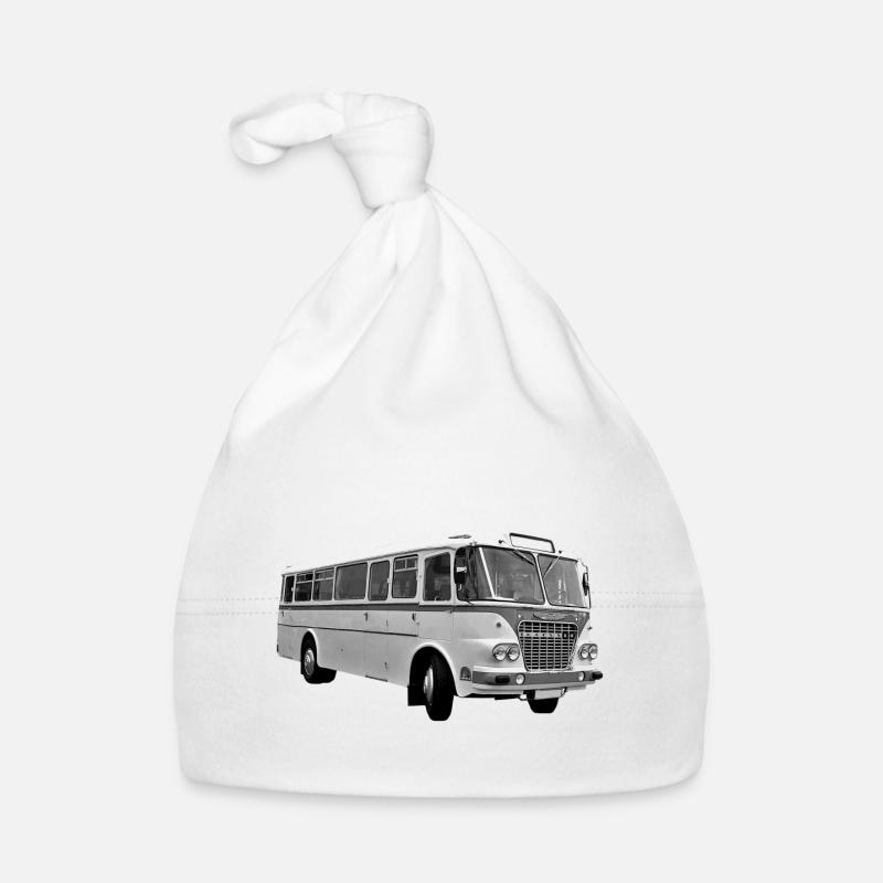 Ikarus 630 Bus Hungary Ostalgie Oldtimer Organic Baby Cap