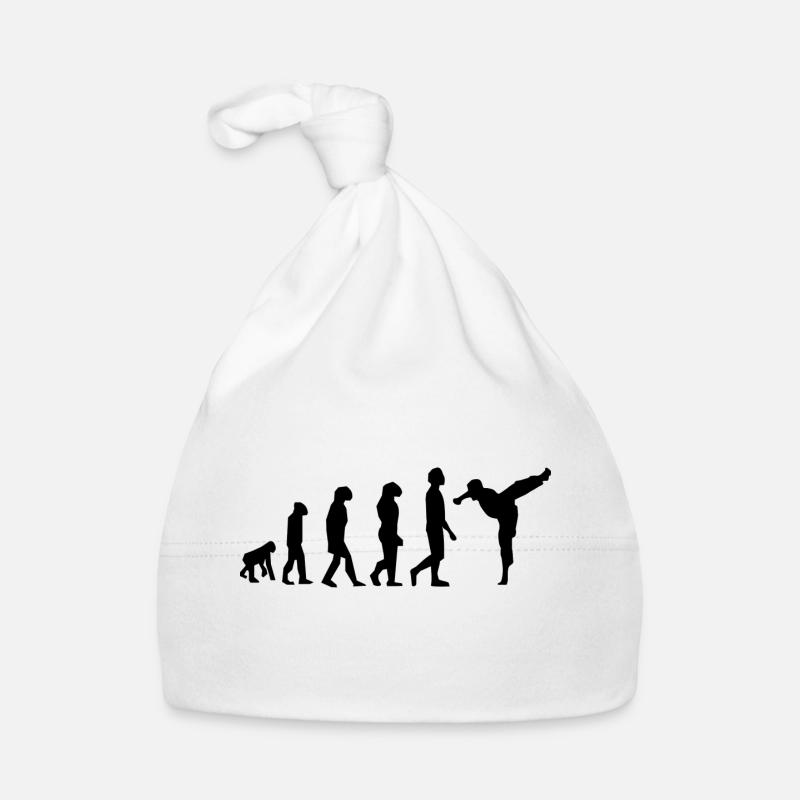 Martial arts evolution Organic Baby Cap