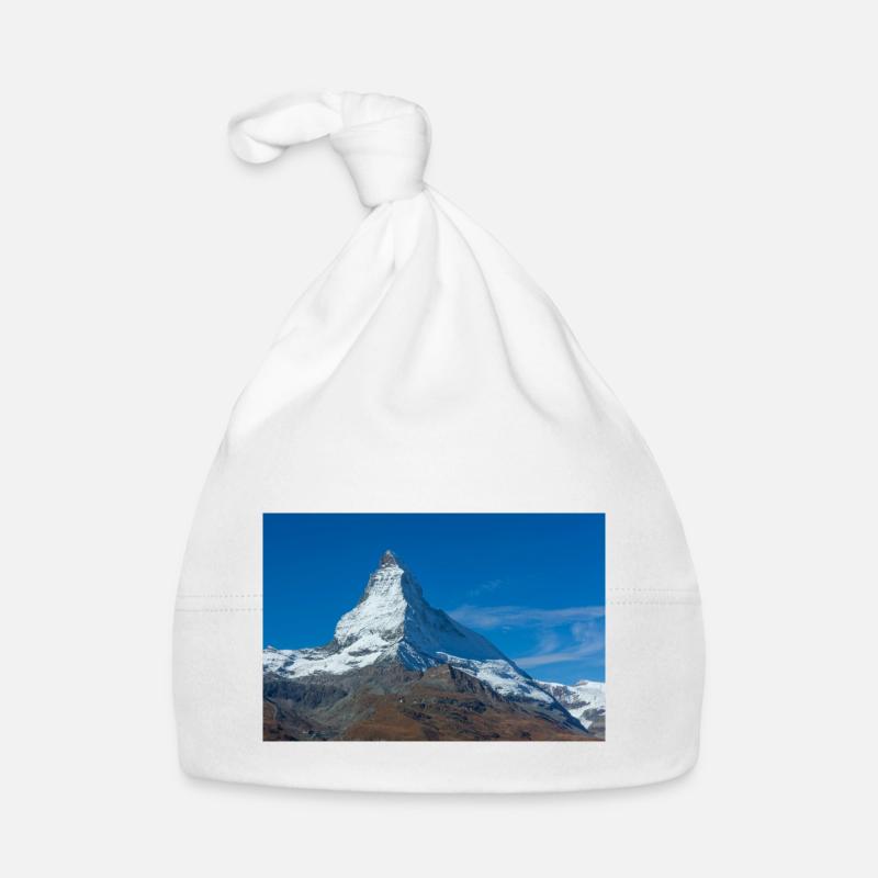 Cervin - Bonnet bio Bébé - blanc