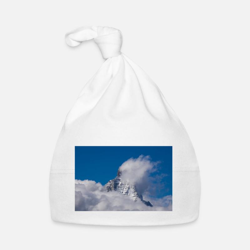 Cervin - Bonnet bio Bébé - blanc