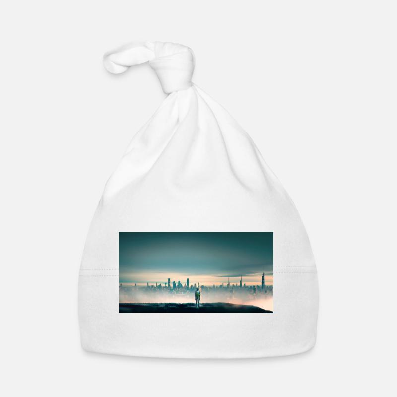 Robot solitaire Bonnet bio Bébé