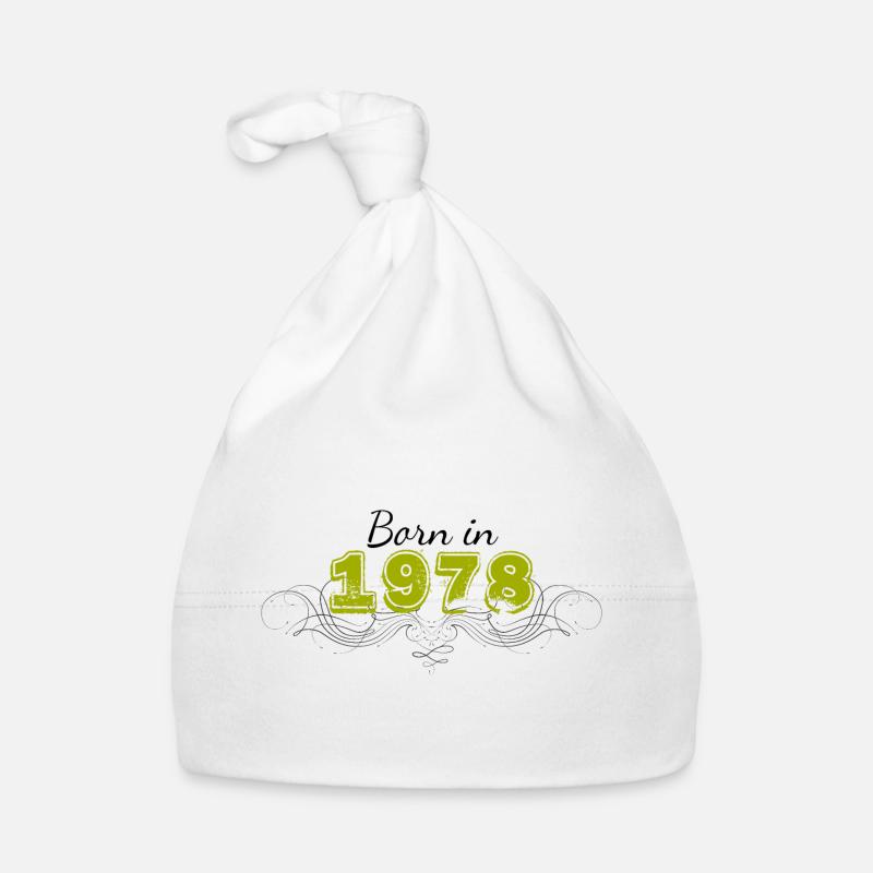 Né en 1978 Bonnet bio Bébé