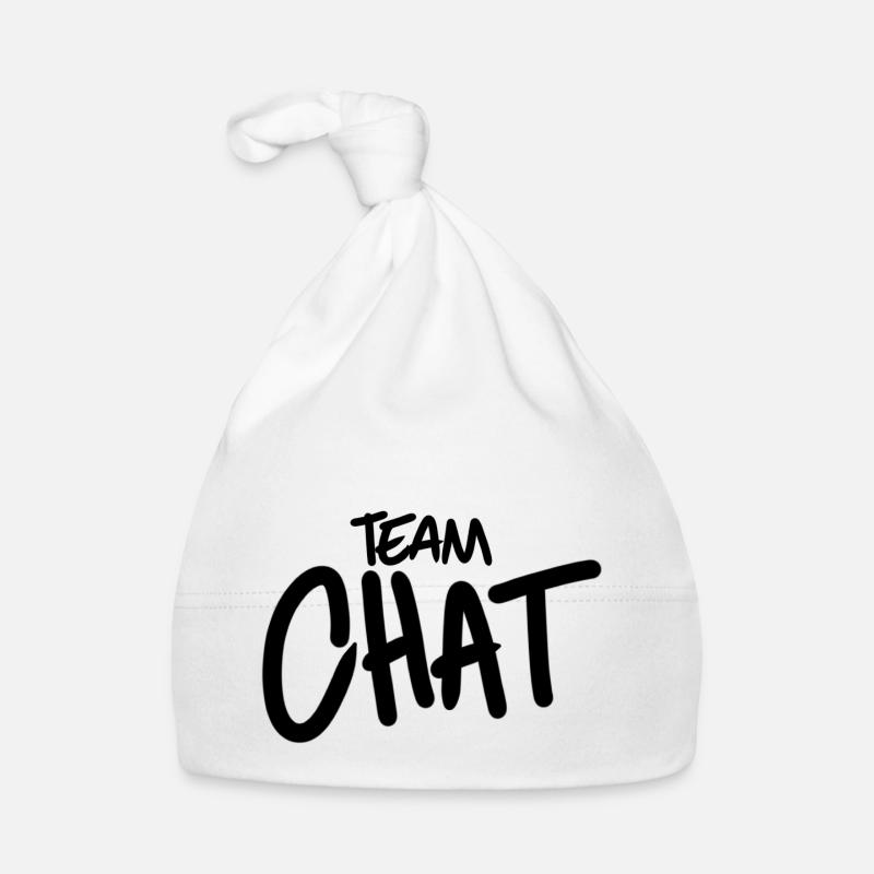team chat Bonnet bio Bébé