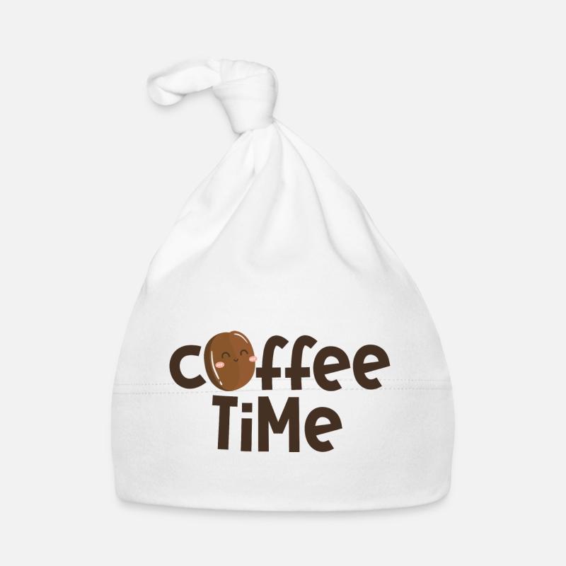 Coffee Time Organic Baby Cap