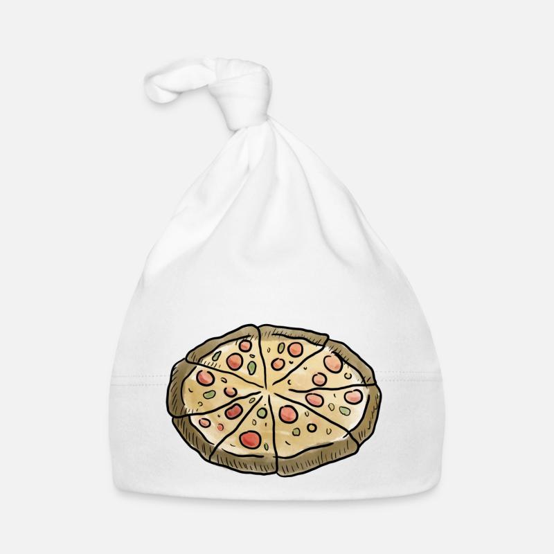 Pizza Baby Bio-Mütze