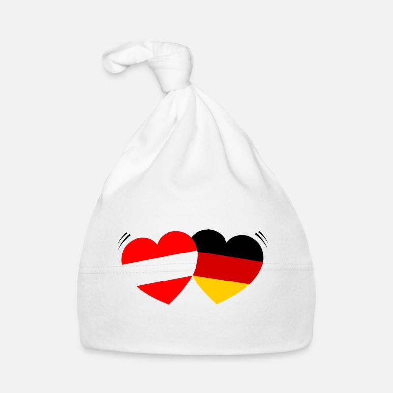 Austria and German Relations Organic Baby Cap