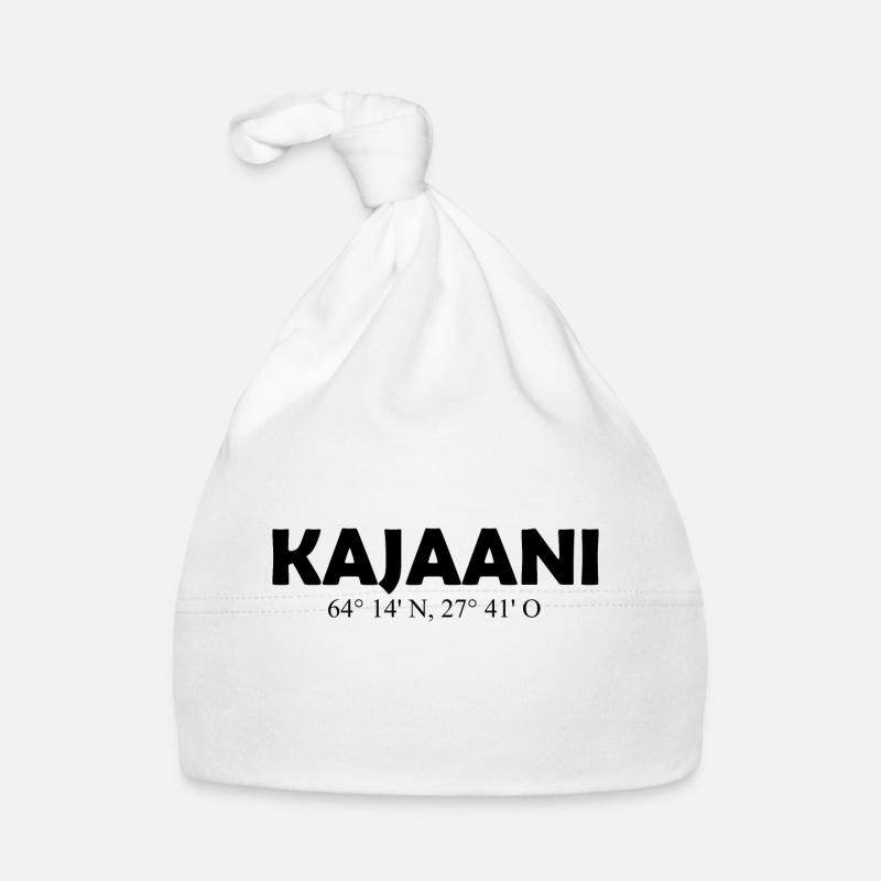 Kajaani - Finland - Coordinates Longitude Latitude Organic Baby Cap