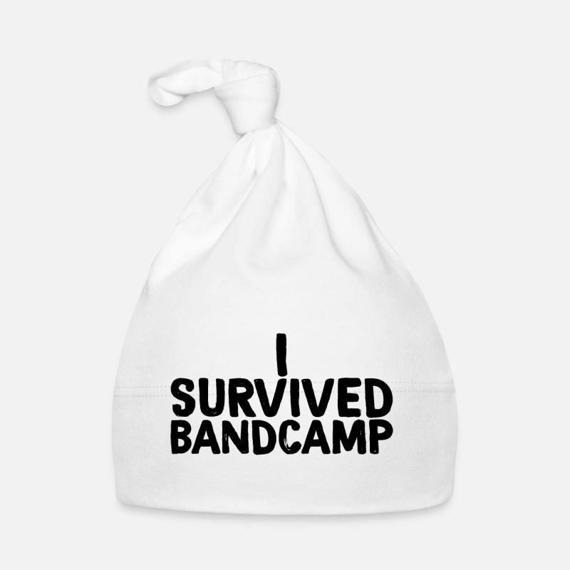 I Survived Bandcamp 3 Organic Baby Cap