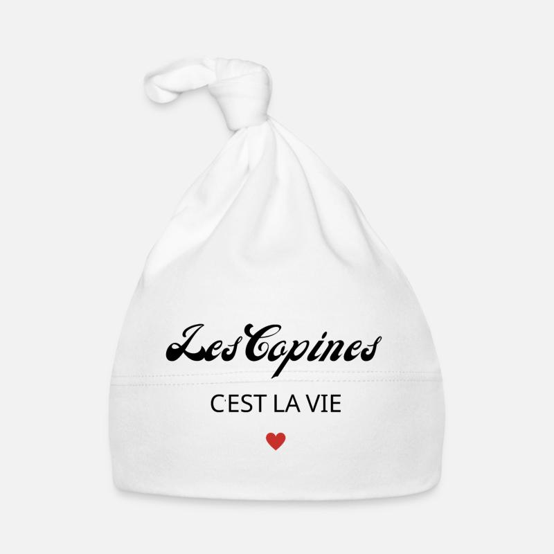 Les copines c'est la vie Bonnet bio Bébé