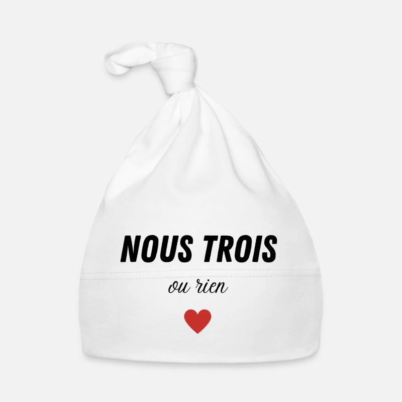 nous trois ou rien Bonnet bio Bébé