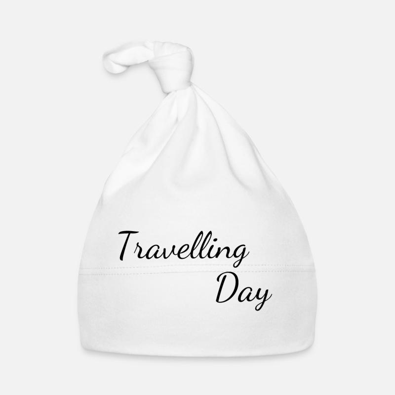 Travelling day - Bonnet bio Bébé - blanc