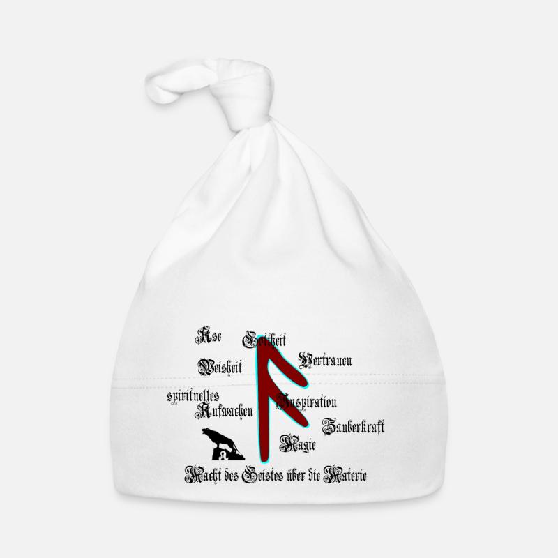 Runa "Ansuz" (ger.) Organic Baby Cap