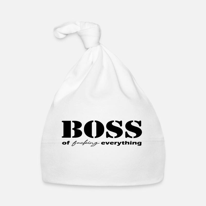 Boss de tout ce qui est noir Bonnet bio Bébé