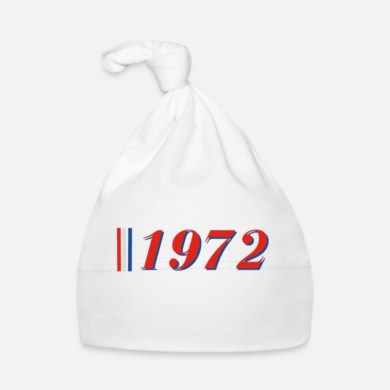 Année 1972 Bonnet bio Bébé