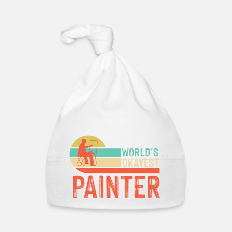 Painter and varnisher, the best and most annoying profession Organic Baby Cap