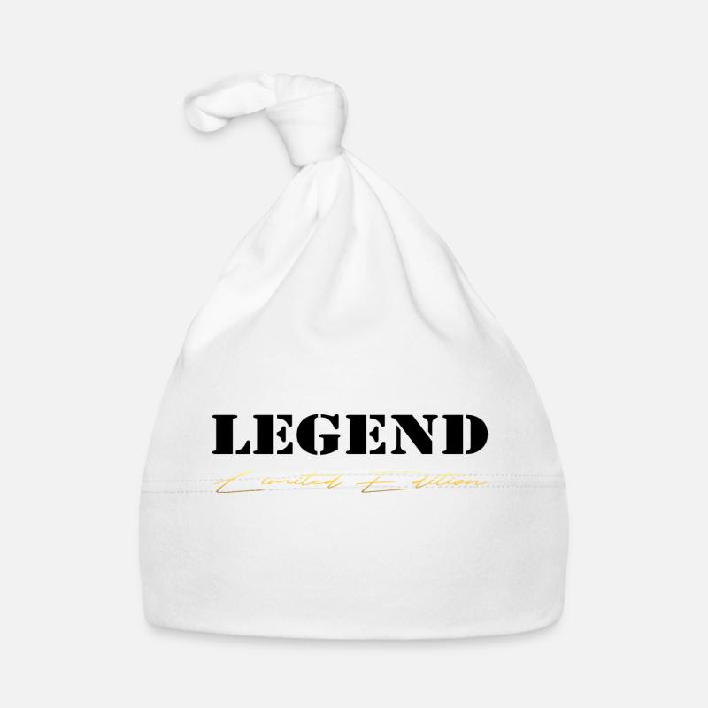 Legend Limited Edition black Organic Baby Cap