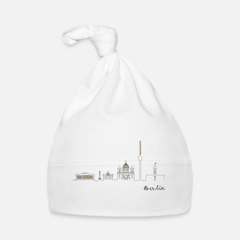 Skyline Berlin Baby Bio-Mütze