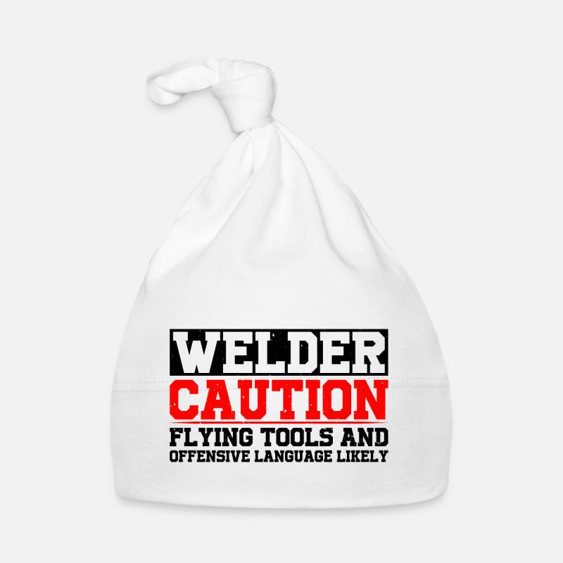 Welder, Flying Tools And Offensive Language 4 Baby Bio-Mütze