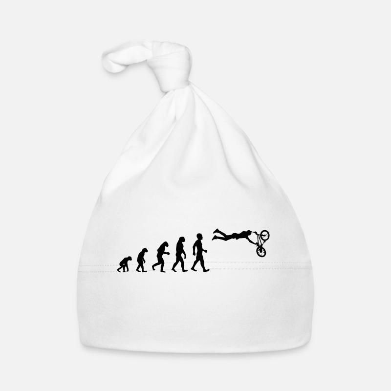 Evolution BMX Stunt - Organic Baby Cap - white