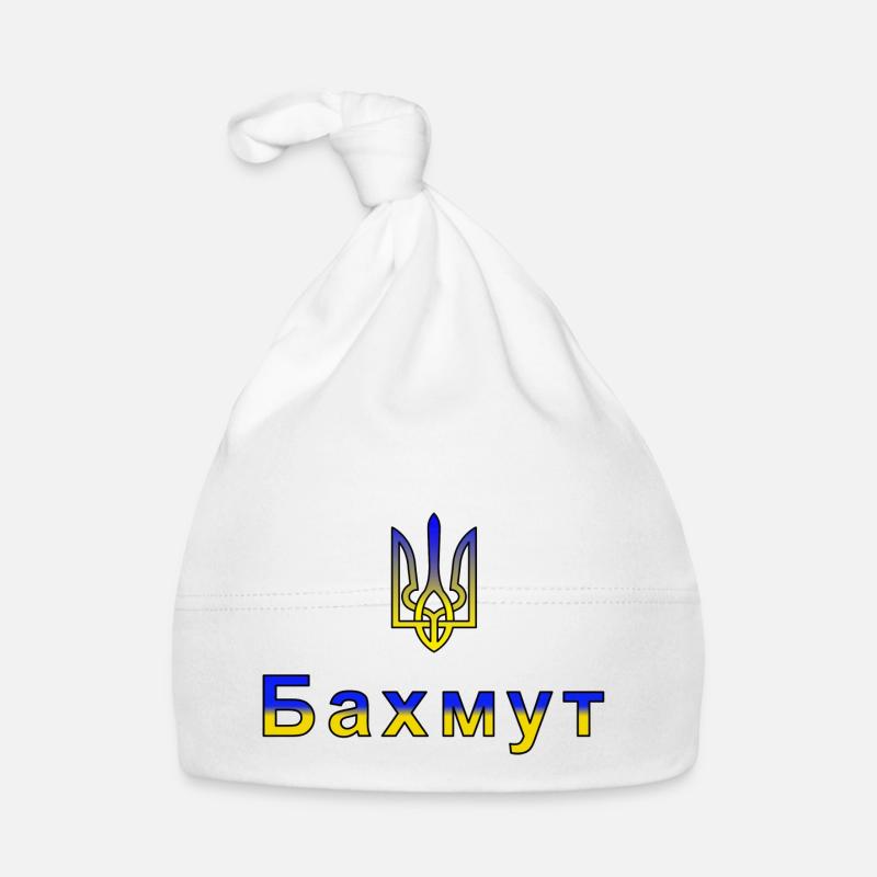 Bachmut bleibt Ukraine Baby Bio-Mütze