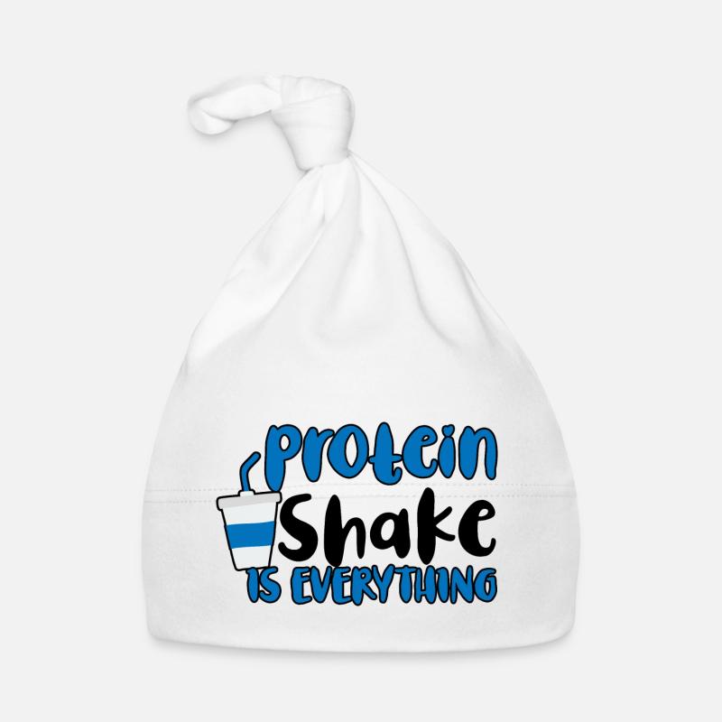Protein Shake Is Everything 2 Baby Bio-Mütze