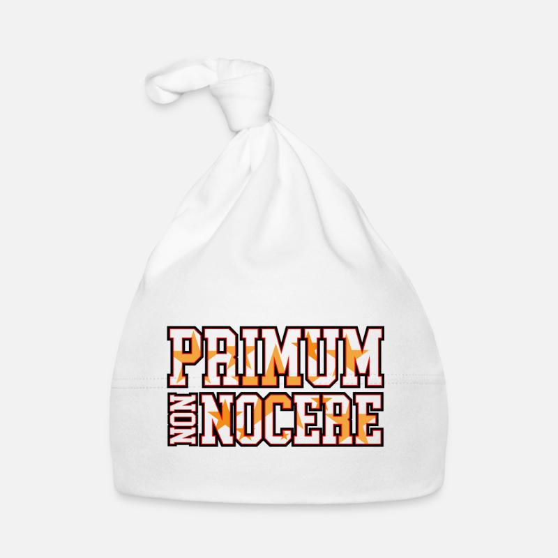 FIRST DO NO HARM | PRIMUM NON NOCERE Organic Baby Cap