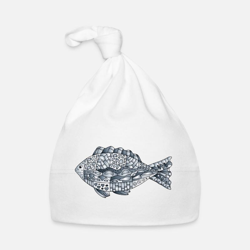 Fish Organic Baby Cap