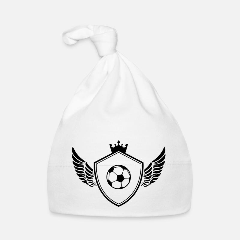 fussball wappen Baby Bio-Mütze