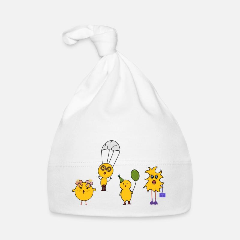 Easter chicks Organic Baby Cap