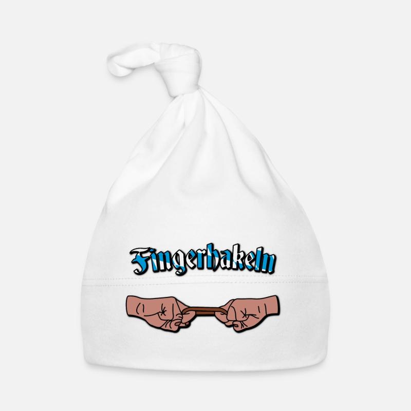 Fingehakeln Baby Bio-Mütze
