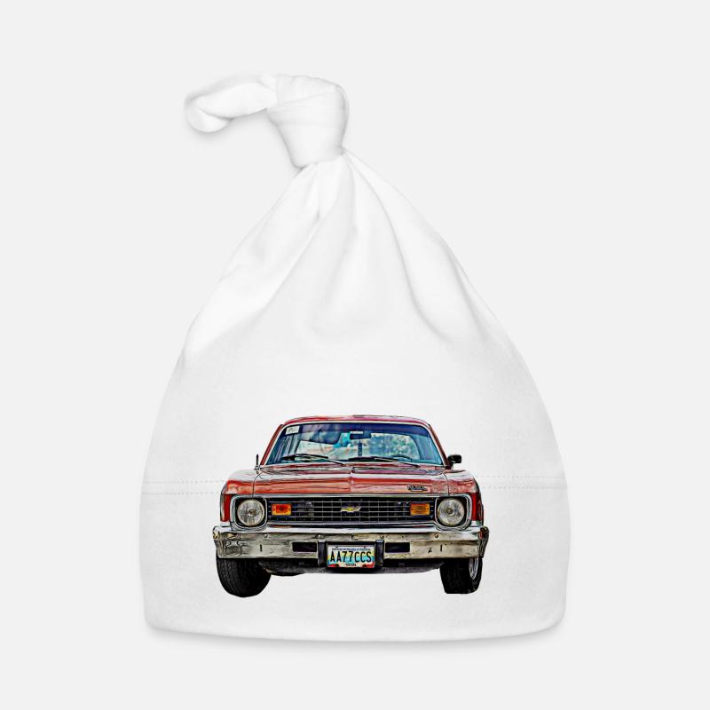 Oldtimer USA nova Baby Bio-Mütze