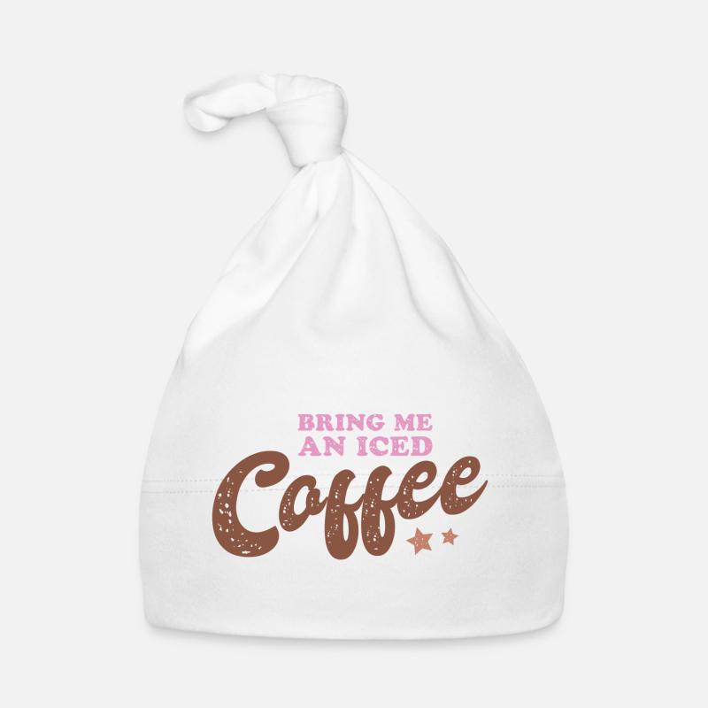 Apportez-moi un café glacé Bonnet bio Bébé