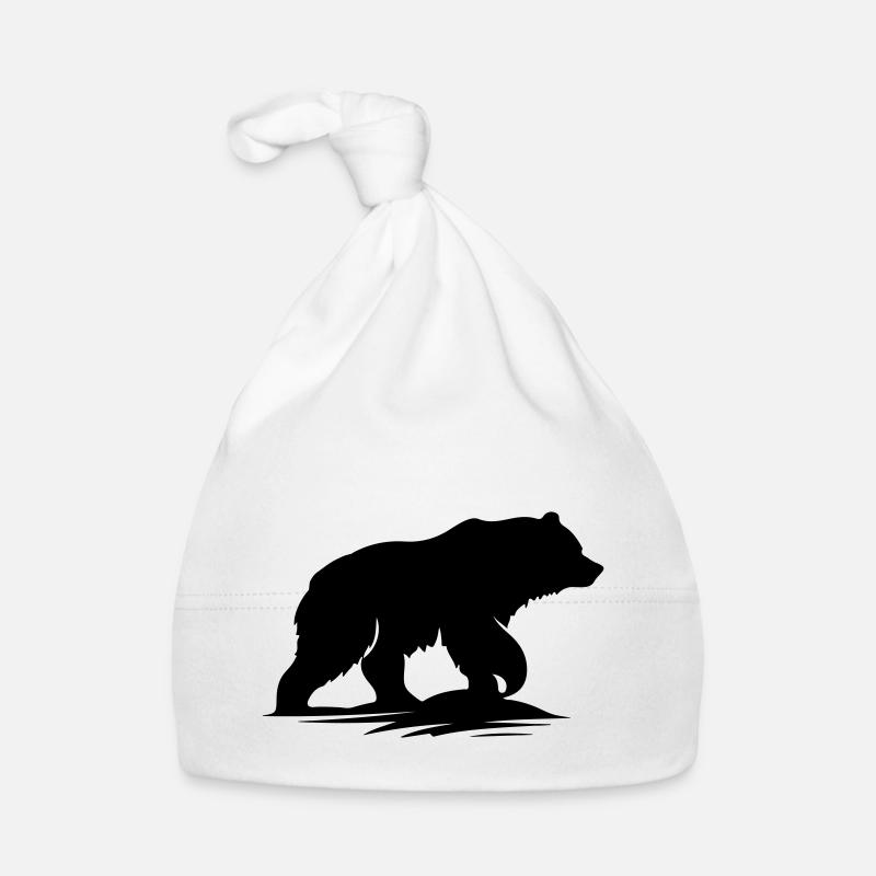bear Organic Baby Cap
