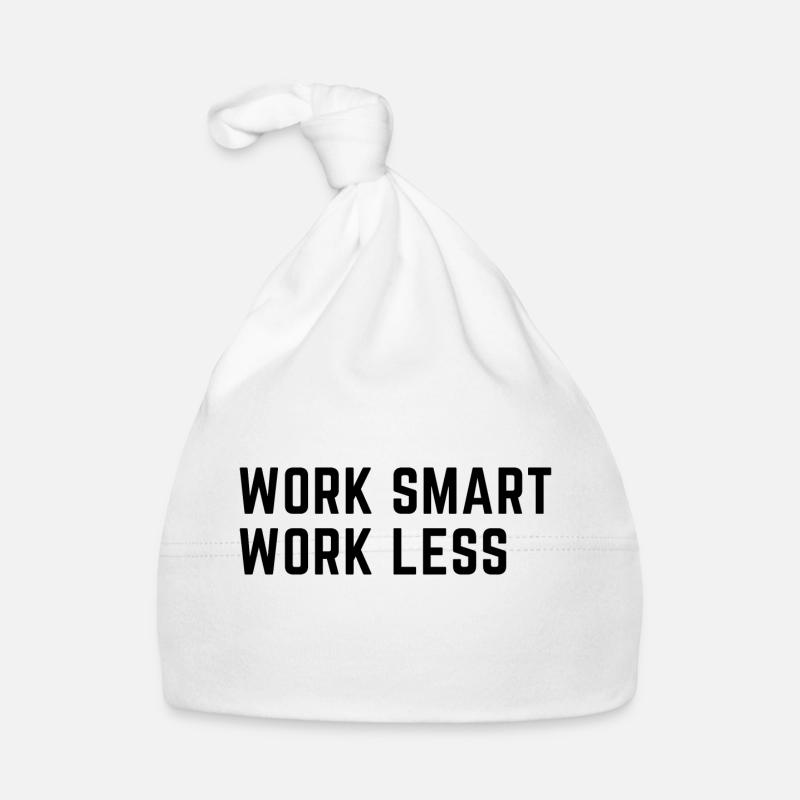 Work Smart Work Less!!! Baby Bio-Mütze