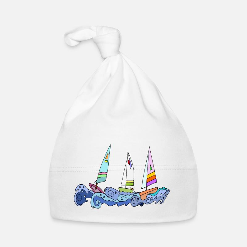 Segelboot Baby Bio-Mütze