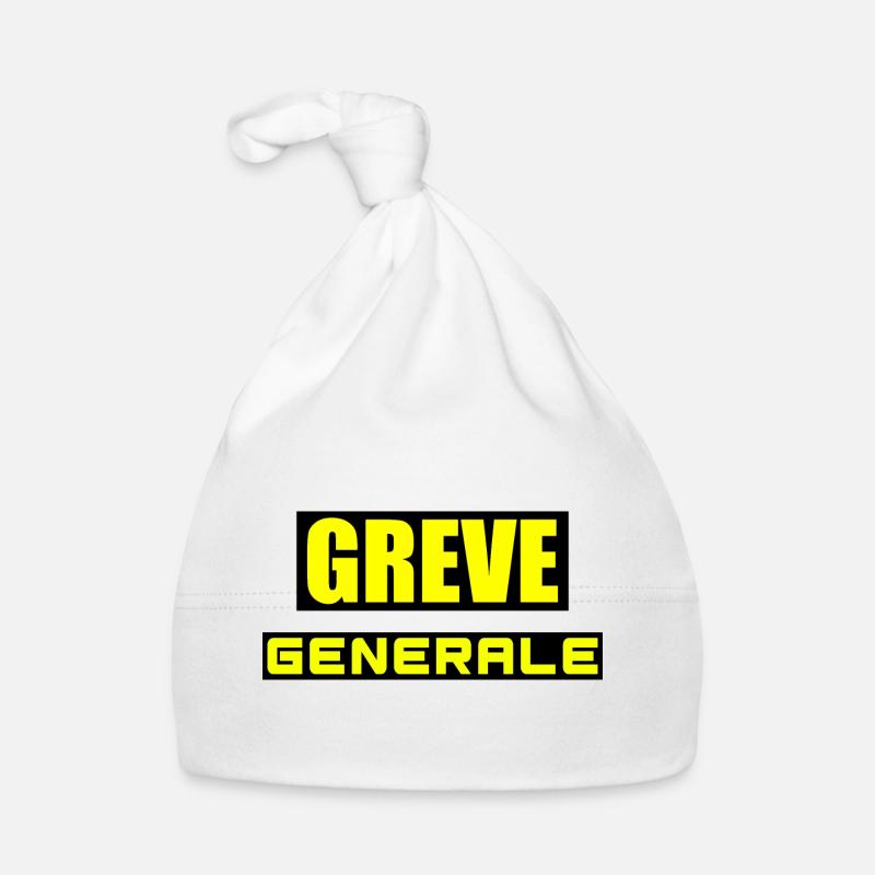 Grève générale Bonnet bio Bébé