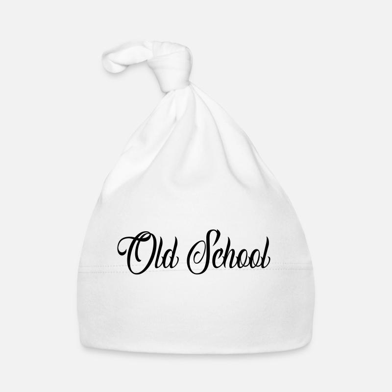 Old School Organic Baby Cap