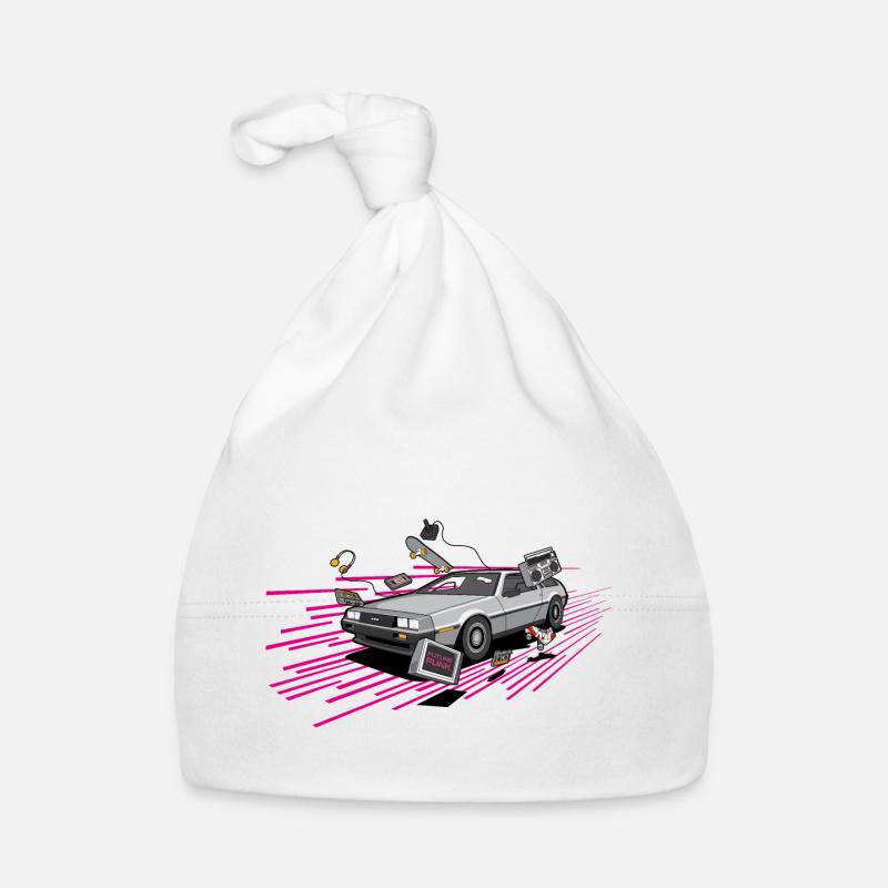 Delorean Future Punk Oldtimer Youngtimer Retro 80s Bonnet bio Bébé