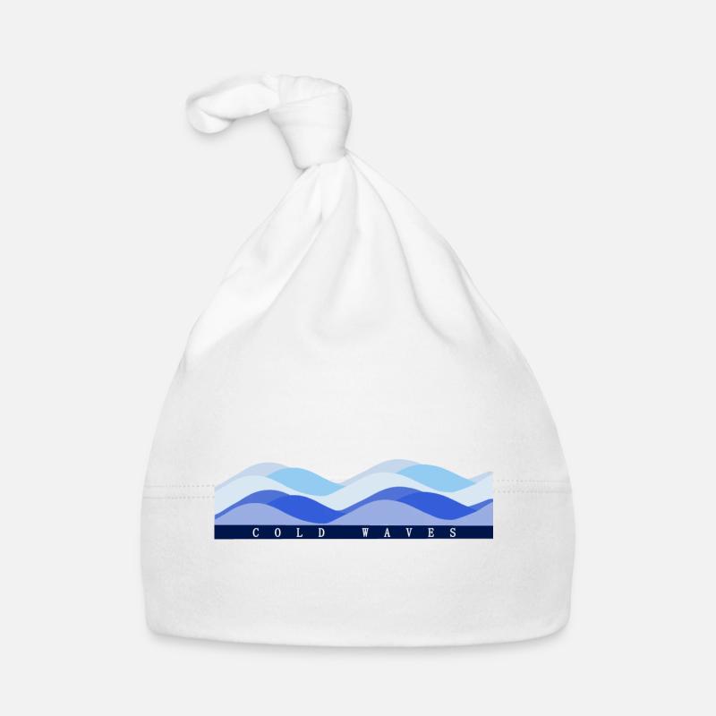 Cold Waves Organic Baby Cap