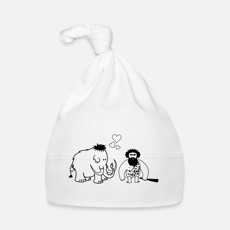 Mammoth Caveman Love Organic Baby Cap
