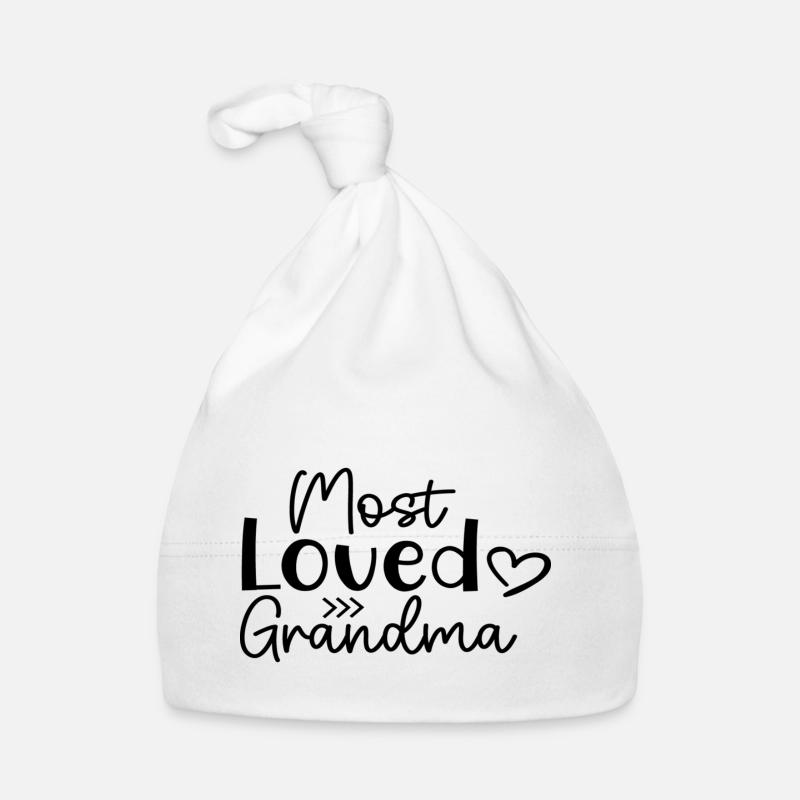 Grand-mère la plus aimée Bonnet bio Bébé