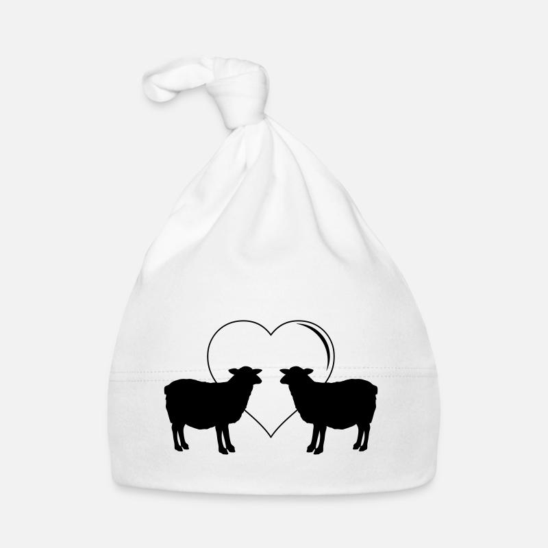 sheep love Baby Bio-Mütze