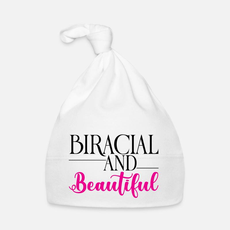 Biracial And Beautiful 2 Organic Baby Cap