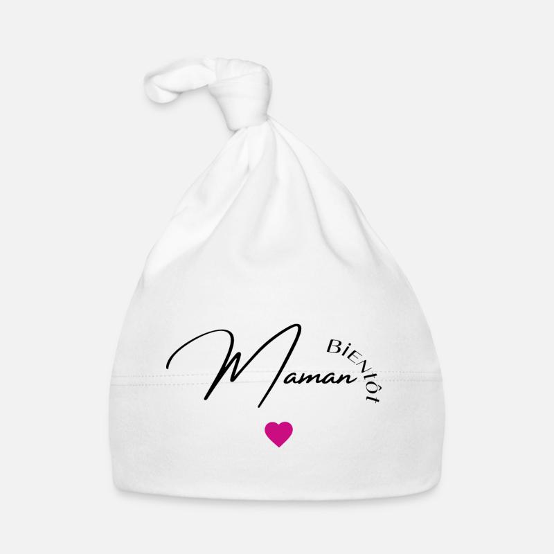 Bientôt maman Bonnet bio Bébé