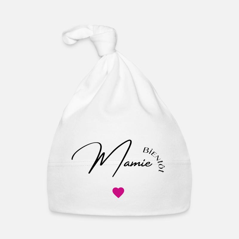 Bientôt mamie Bonnet bio Bébé