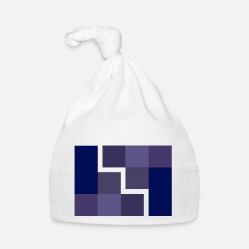 Geometrisch Baby Bio-Mütze
