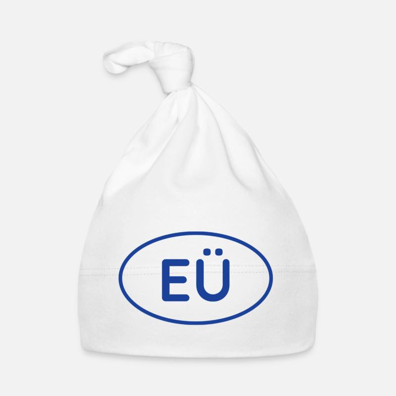 EÜ Sticker Organic Baby Cap